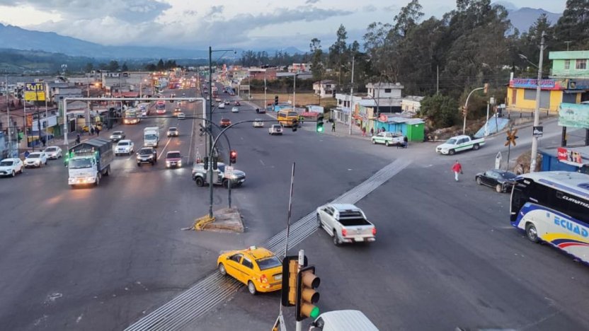 Transporte público en Quito tras la eliminación del subsidio al diésel, 15 de septiembre de 2025.