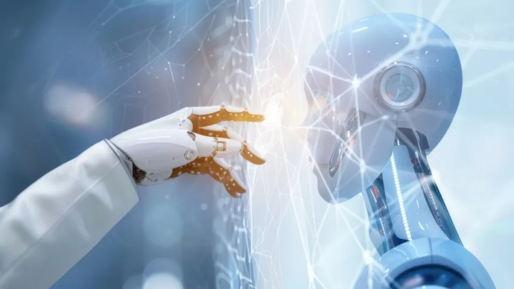 Representación visual de la ejecución de Inteligencia Artificial en Ecuador y tendencias tecnológicas para el año 2026.