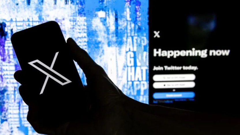 Interfaz de la red social X mostrando la función de edición de fotos en Grok bloqueada.