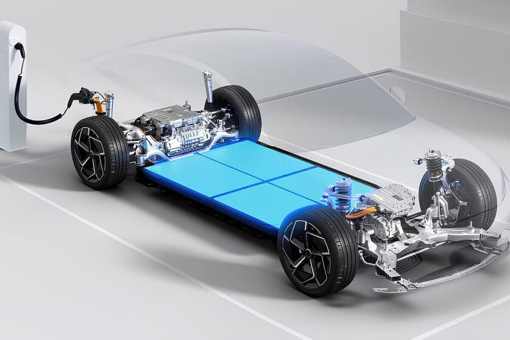 Complejo industrial en China dedicado a la producción de baterías LFP con sistemas térmicos de gas.