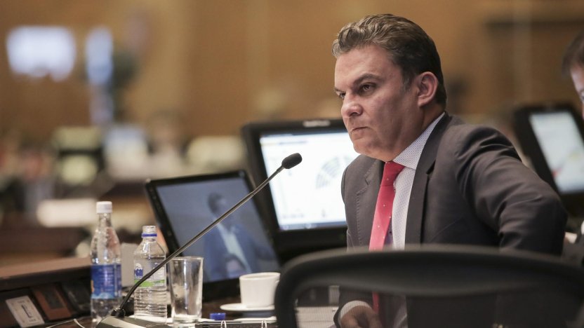 José Serrano durante el proceso judicial en Estados Unidos tras la autorización de una nueva demanda para buscar su liberación.