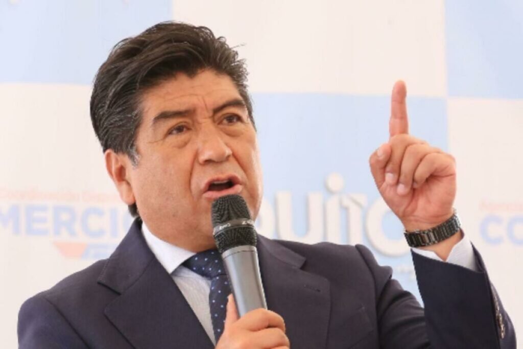 Jorge Yunda tras la resolución del TCE que ordenó corregir su domicilio electoral en Quito.