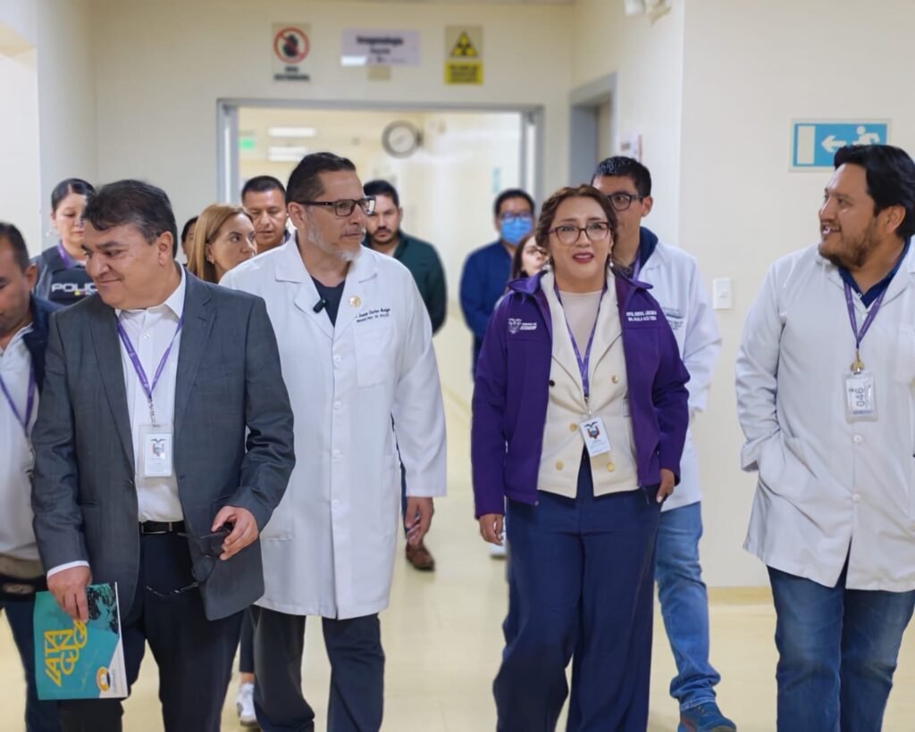 Inspección oficial sobre el abastecimiento de hospitales públicos en farmacias y bodegas sanitarias de la sierra centro.