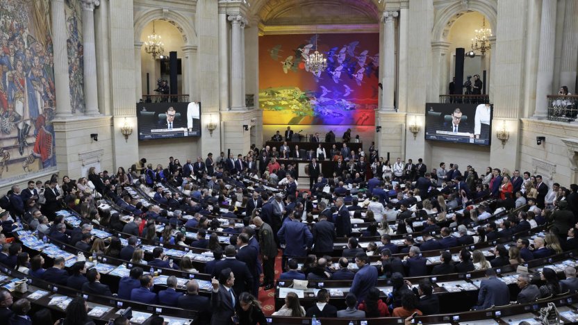 Instalación del nuevo Congreso mientras Abelardo De la Espriella asume la presidencia de Colombia