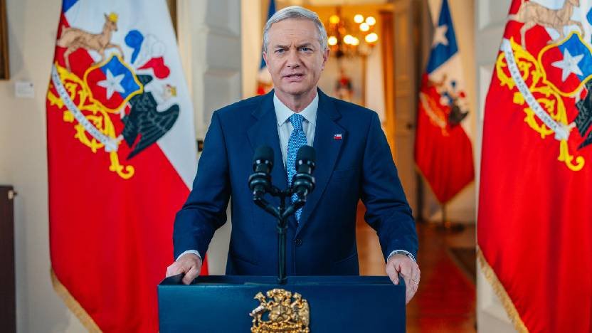 Sede del Parlamento donde el **Congreso de Chile aprueba la megarreforma económica de Kast