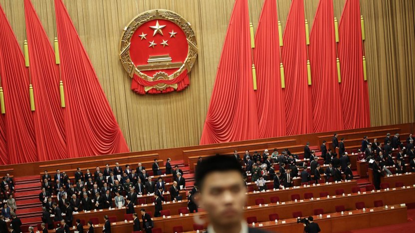 Portavoz del Ministerio de Exteriores de China en rueda de prensa sobre las sanciones a Irán impuestas por Estados Unidos.