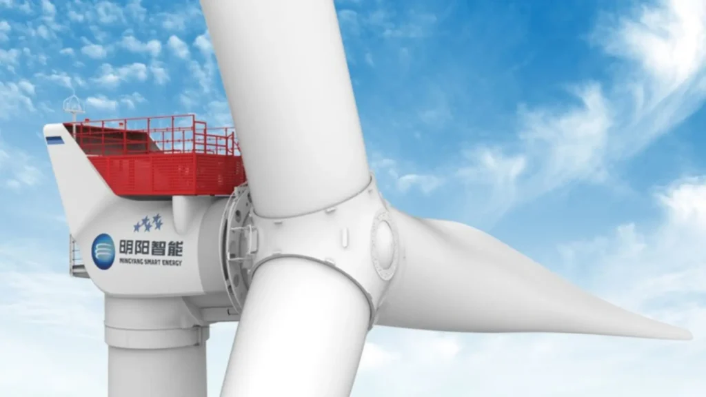 China eleva los estándares: El aerogenerador terrestre más grande del mundo