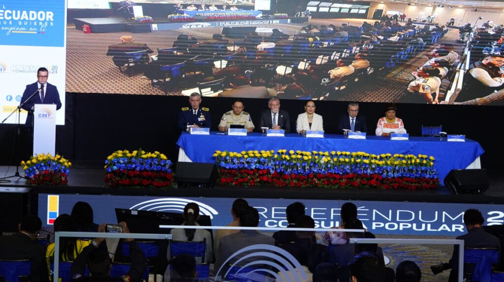Daniel Noboa triunfa en la consulta popular contra violencia en Ecuador