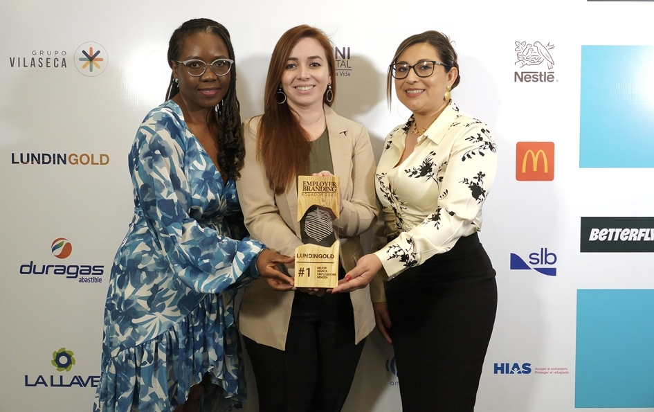 Lundin Gold recibe por segundo año consecutivo el premio a la Mejor Marca Empleadora en la Industria Minera 2023
