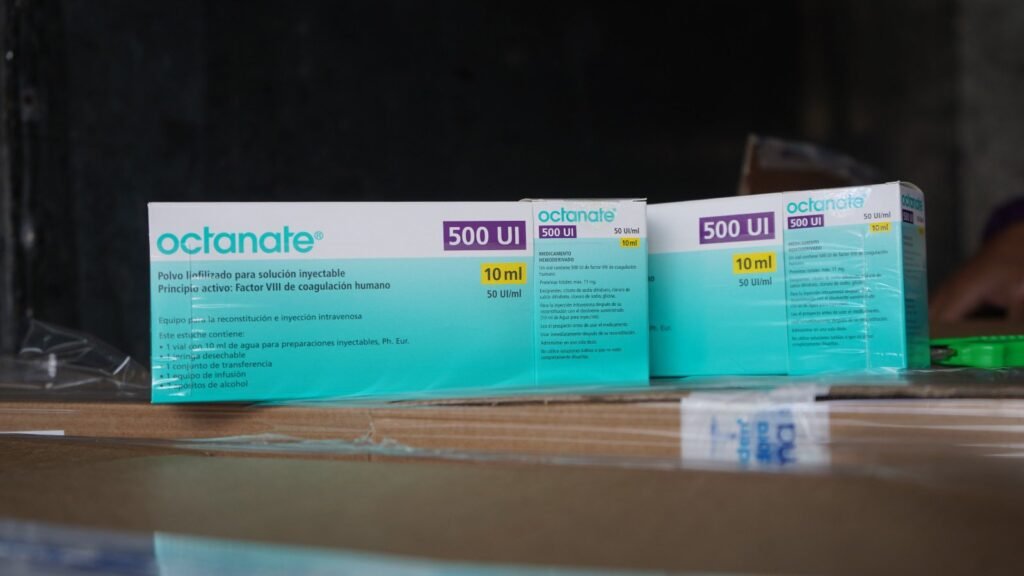 MSP recibe medicamentos para Hemofilia A
