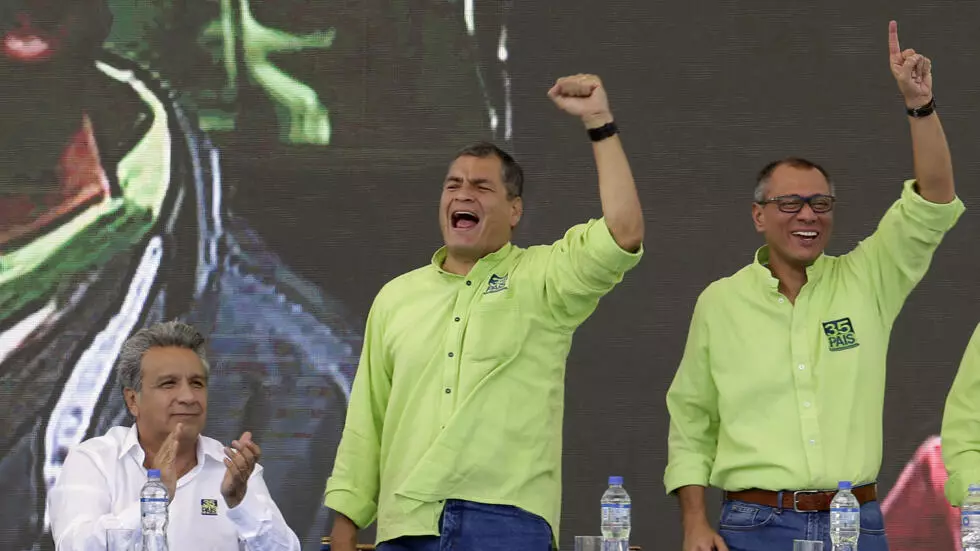 Estados Unidos prohíbe la entrada a Rafael Correa y Jorge Glas por corrupción