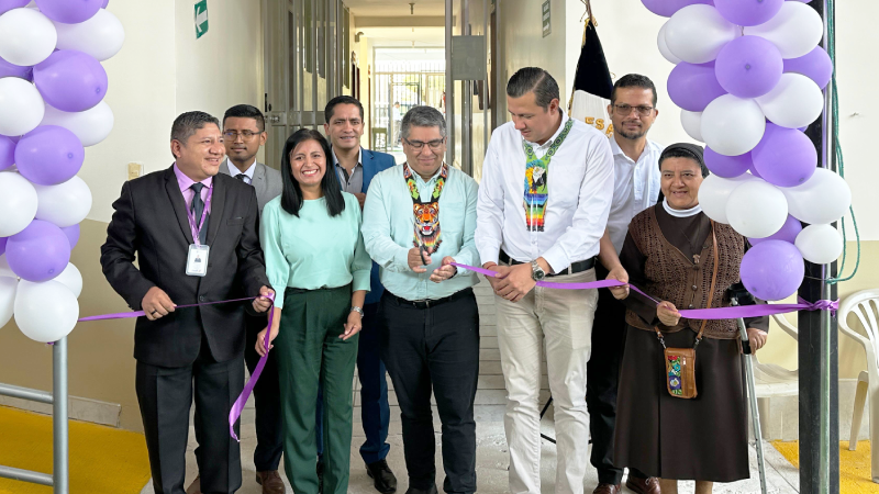 Viceministro de gestión educativa inaugura Proyectos en Zamora
