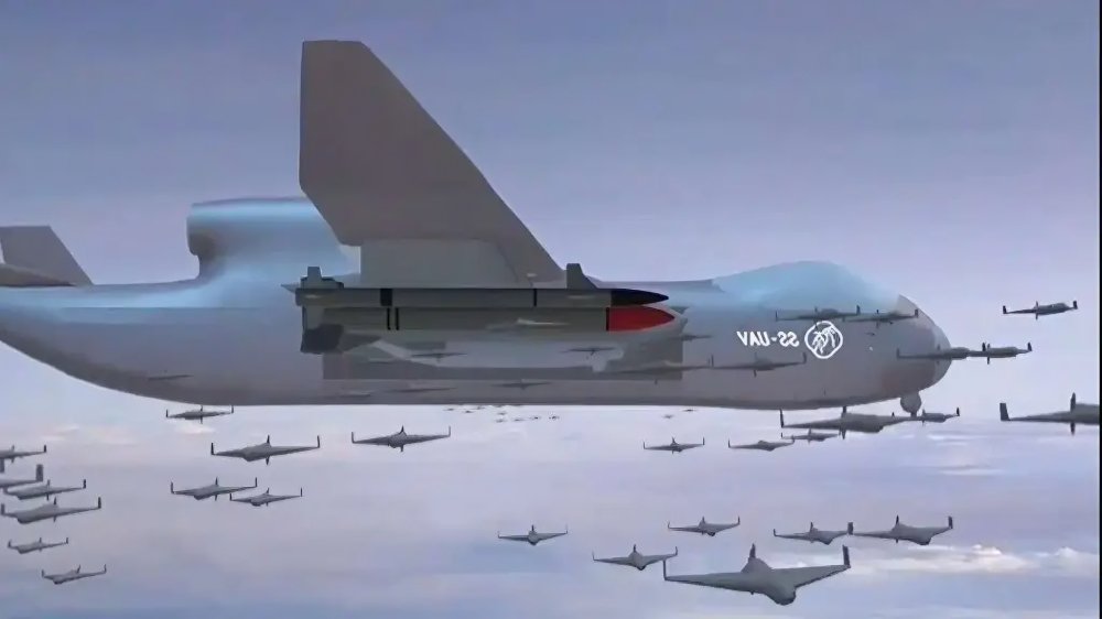 Dron nodriza chino capaz de lanzar 100 drones kamikaze realizará su primer vuelo de prueba en junio, marcando un hito en tecnología militar.