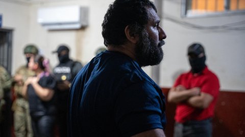 Alias Fito tras su recaptura en junio de 2025