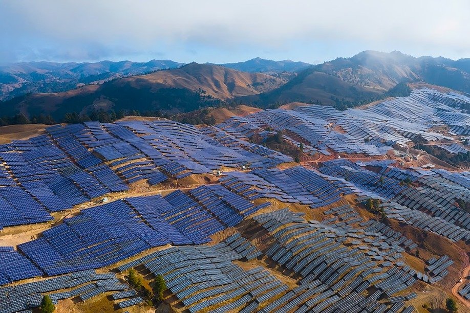paneles solares en China