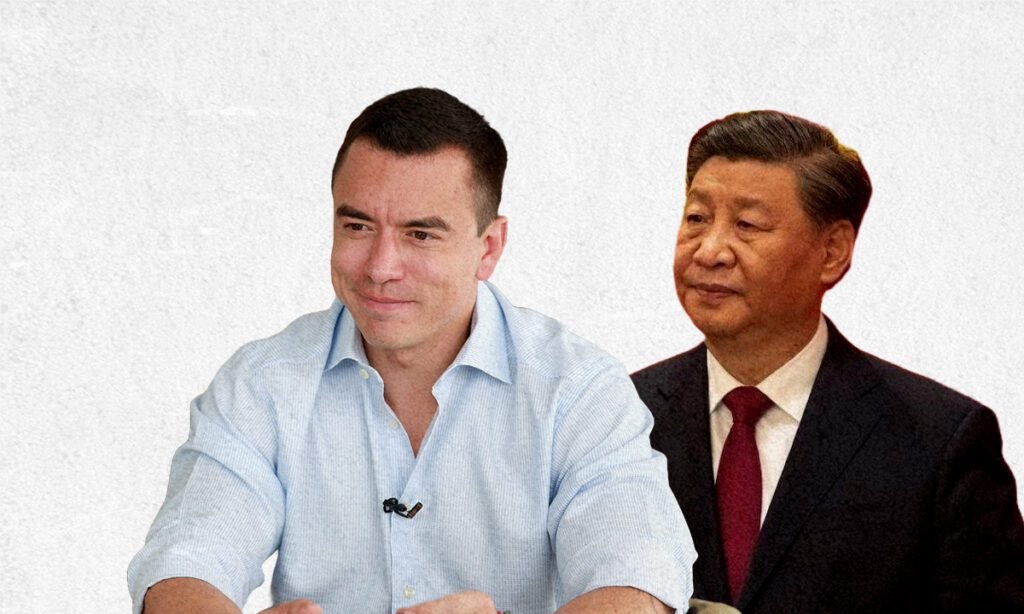 Daniel Noboa se reunirá con Xi Jinping durante su gira internacional como parte de la agenda del presidente de Ecuador