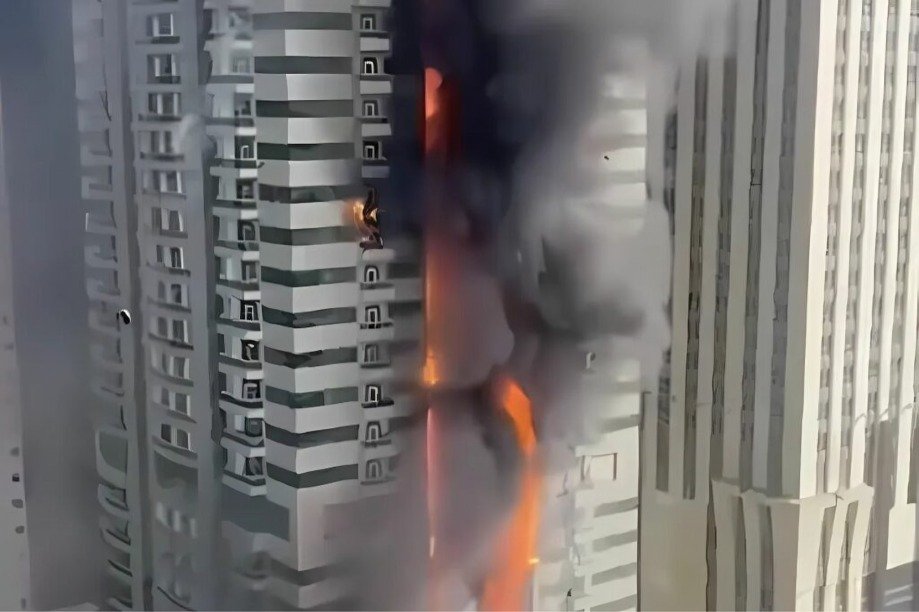 Incendio en Dubái