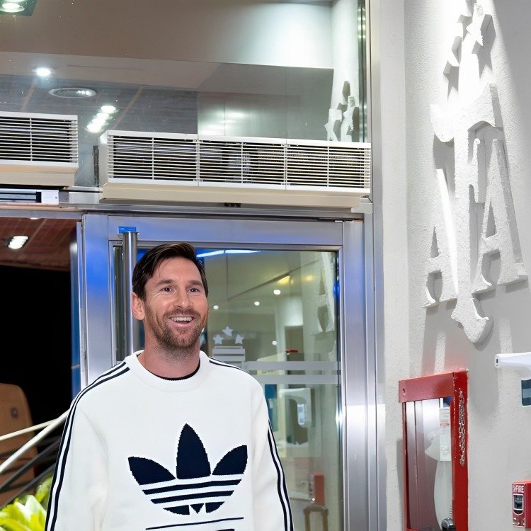 Messi con la Selección Argentina