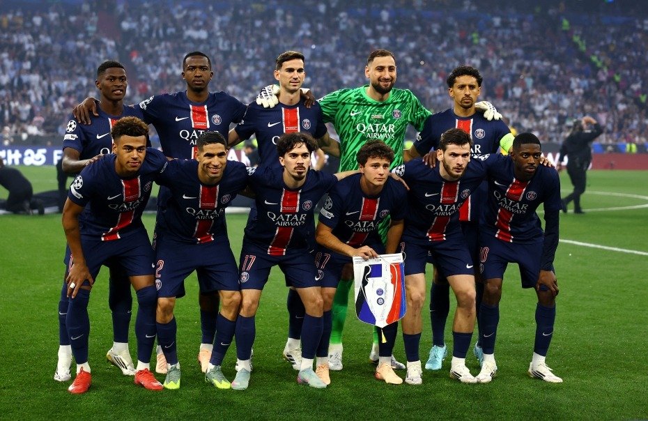 jugadores del PSG