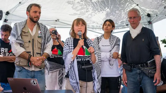 barco con ayuda para Gaza