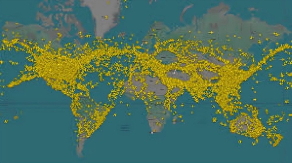 Zonas prohibidas en el cielo: cómo la guerra y los desastres naturales alteran el tráfico aéreo mundial
