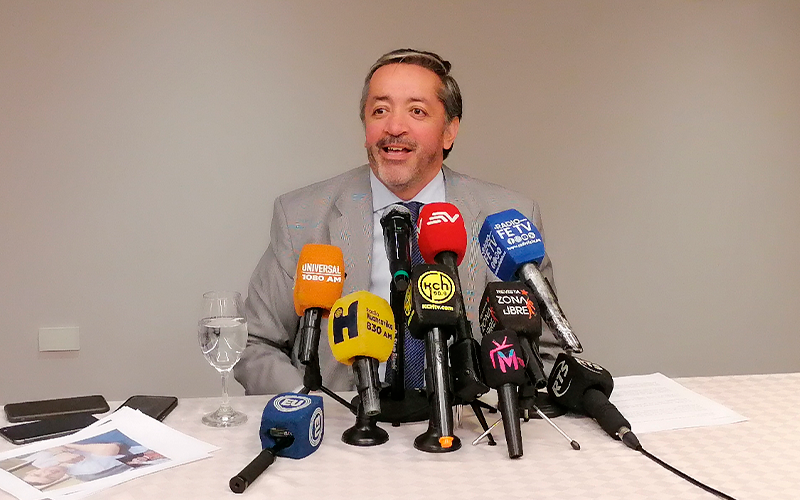 Ramiro García presenta pruebas sobre montaje de videollamada falsa de Aquiles Alvarez