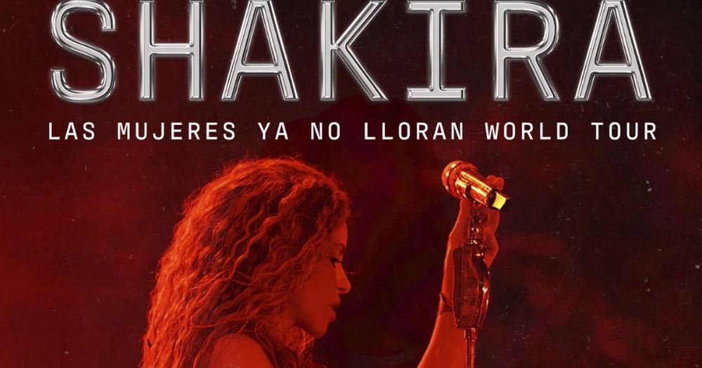 Shakira, gira mundial Las Mujeres Ya No Lloran 2025