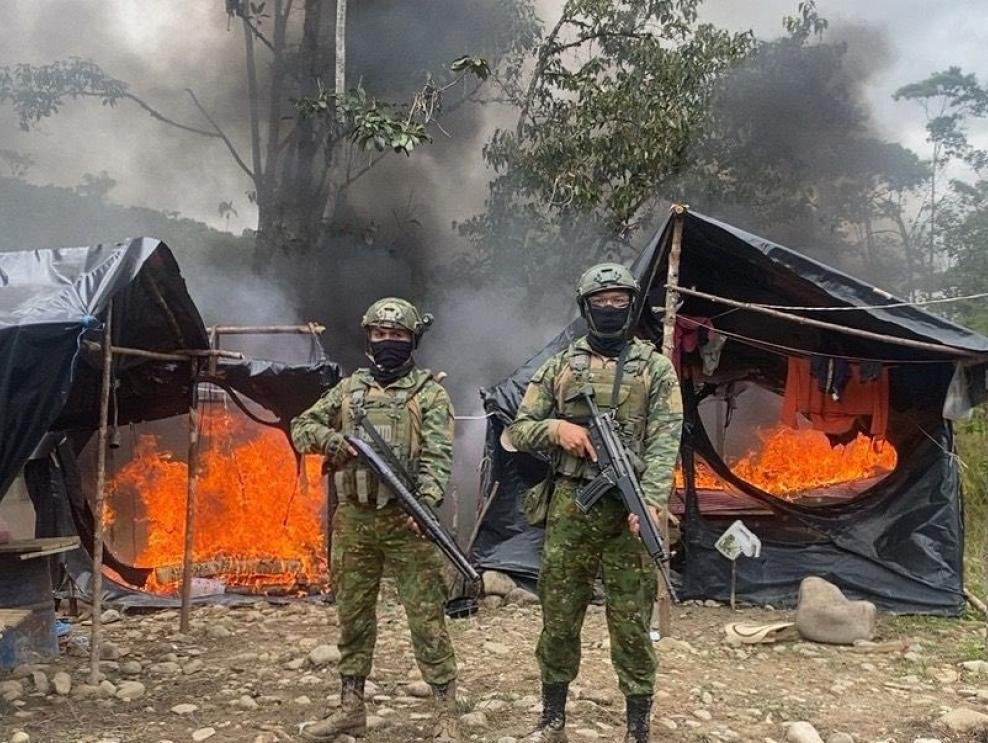 Minería ilegal en Ecuador