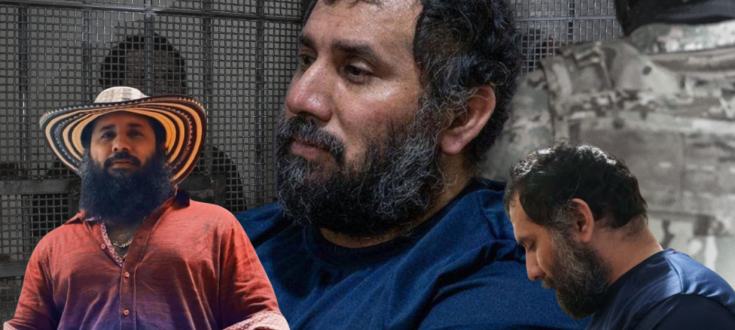 Alias Fito durante audiencia judicial en la Corte Nacional por su extradición a EE. UU.