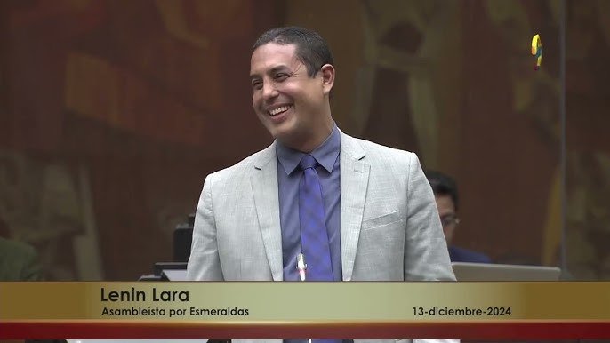 Lenin Lara, asambleísta de la Revolución Ciudadana, denunciado por presunta infracción electoral.