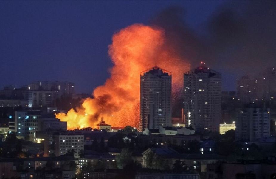 Ataque récord con drones de Rusia contra Ucrania