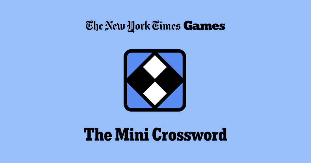 Minicrucigrama del New York Times en resolución digital