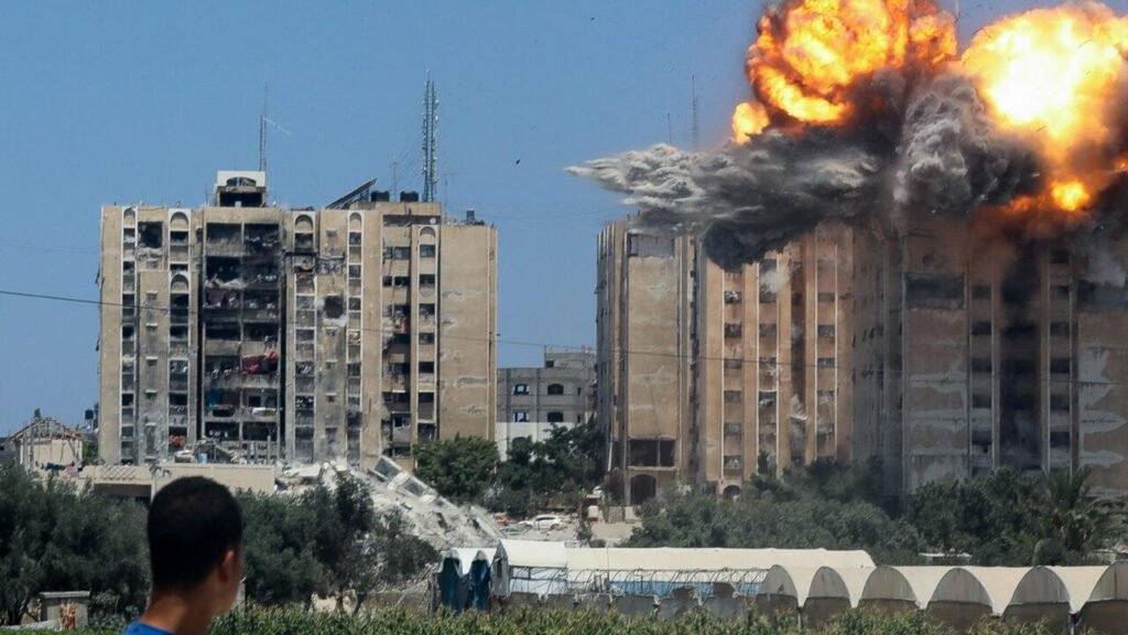 bombardeos israelíes en Gaza el 9 de julio de 2025