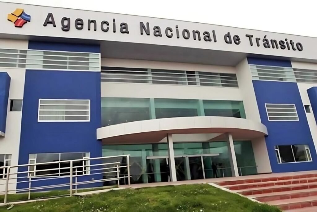 Plataforma de la ANT donde se suspendió la verificación de infracciones de tránsito