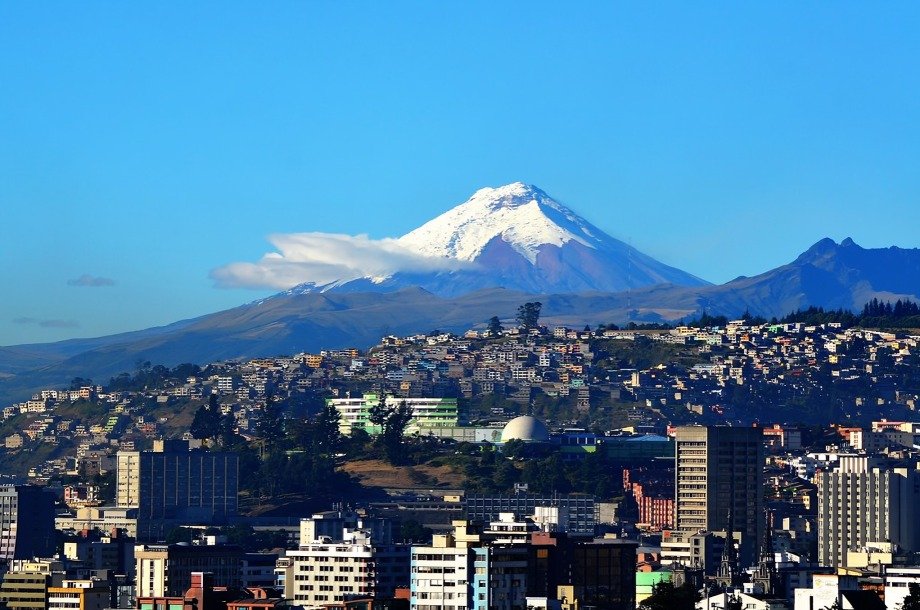 erupción del volcán Cotopaxi