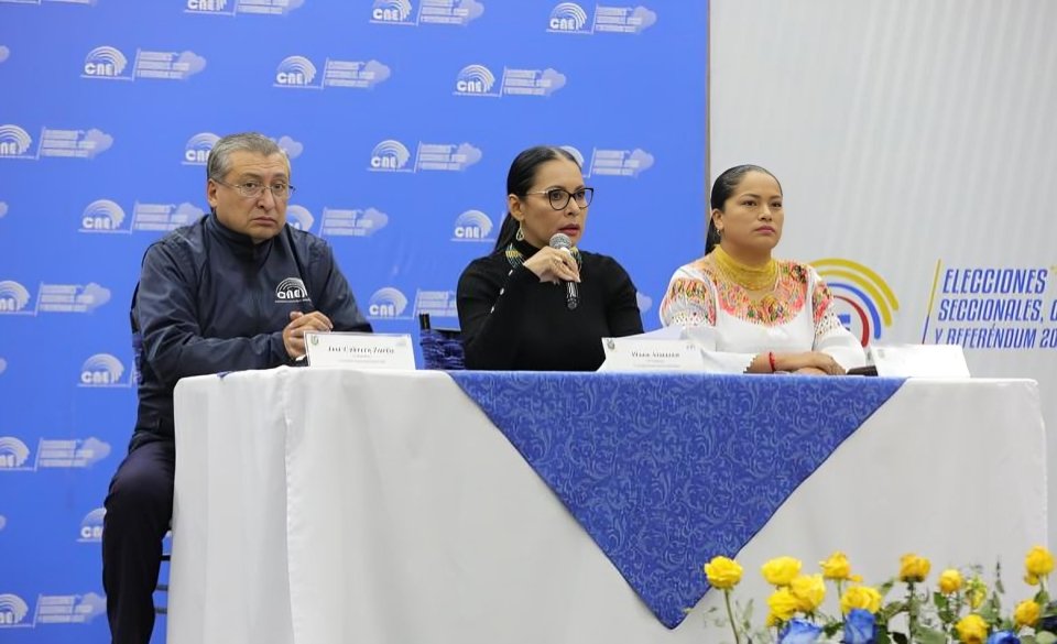 Sesión del CNE sobre Decreto 153 y la Constituyente de Daniel Noboa
