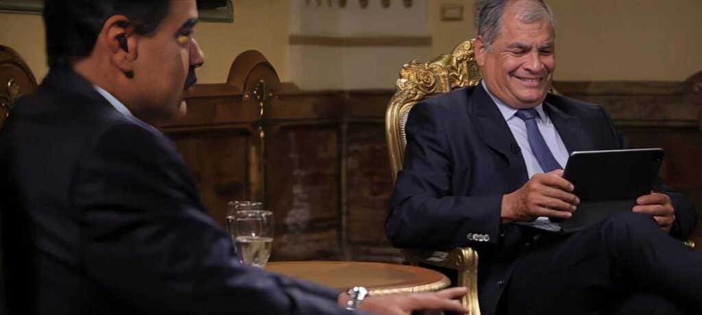 Daniel Noboa critica a Rafael Correa