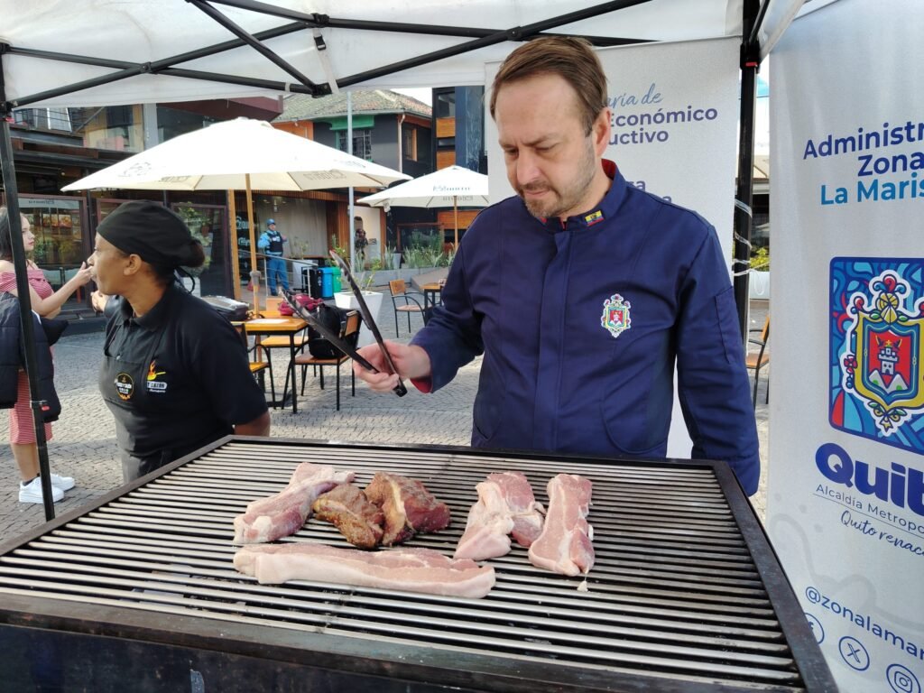 Chulla Asado en La Mariscal para Fiestas de Quito