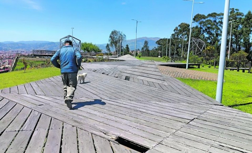 mantenimiento de los megaparques de Cuenca