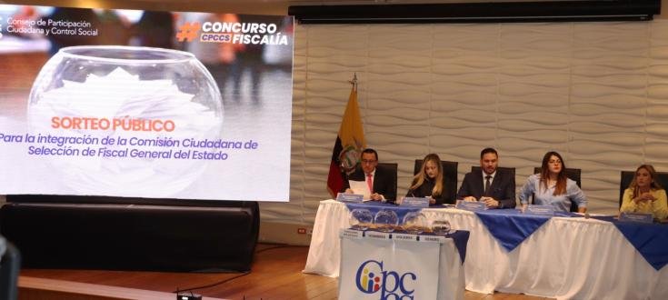 Concurso para fiscal general