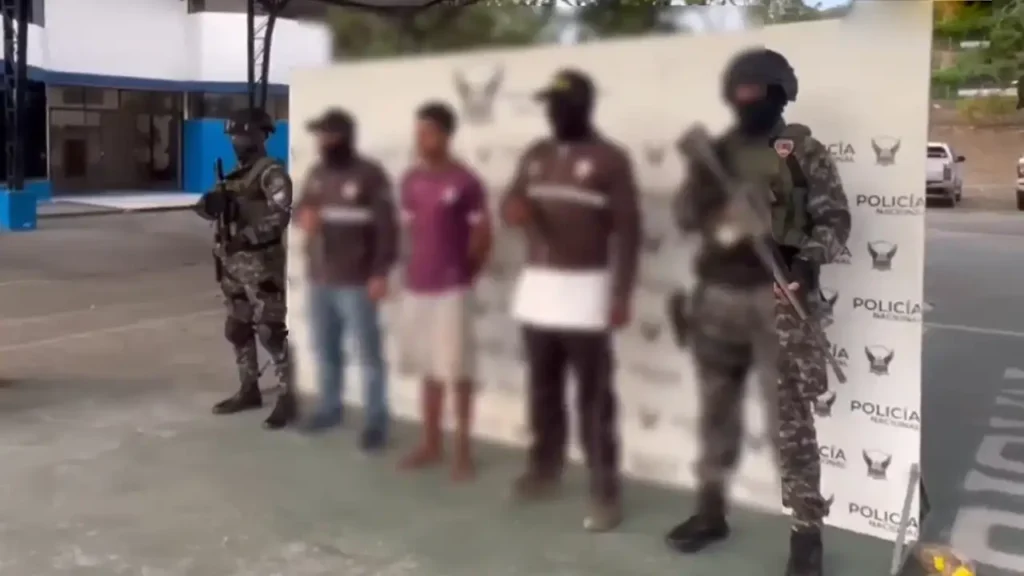 Alias Chacal capturado en Esmeraldas