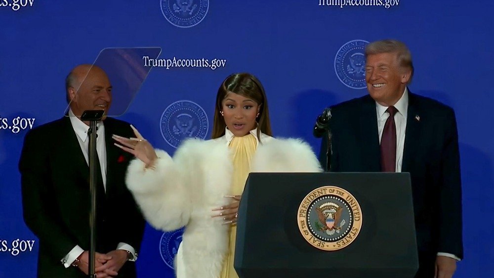 Nicki Minaj fan de Trump