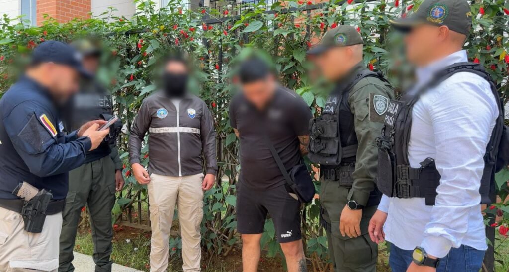 Alias Gato Celi detenido en Colombia durante operativo policial internacional
