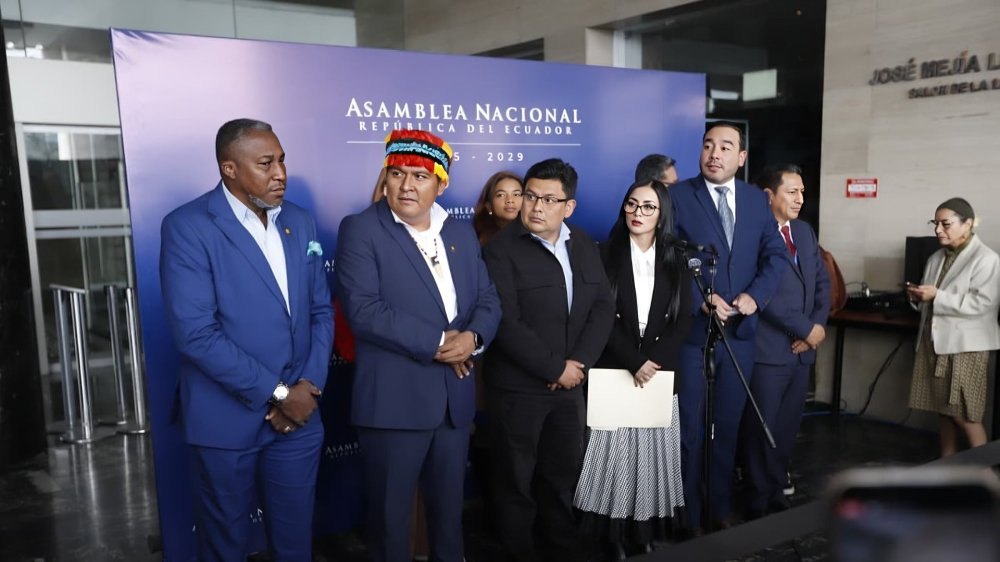 Mario Godoy presidente Consejo Judicatura compareciendo ante Asamblea Nacional Ecuador sesión parlamentaria