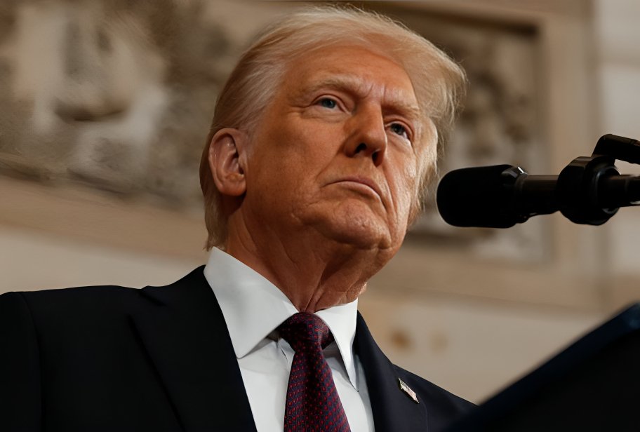 Banderas de Estados Unidos, Canadá y China sobre documentos comerciales representando aranceles de Trump contra Canadá