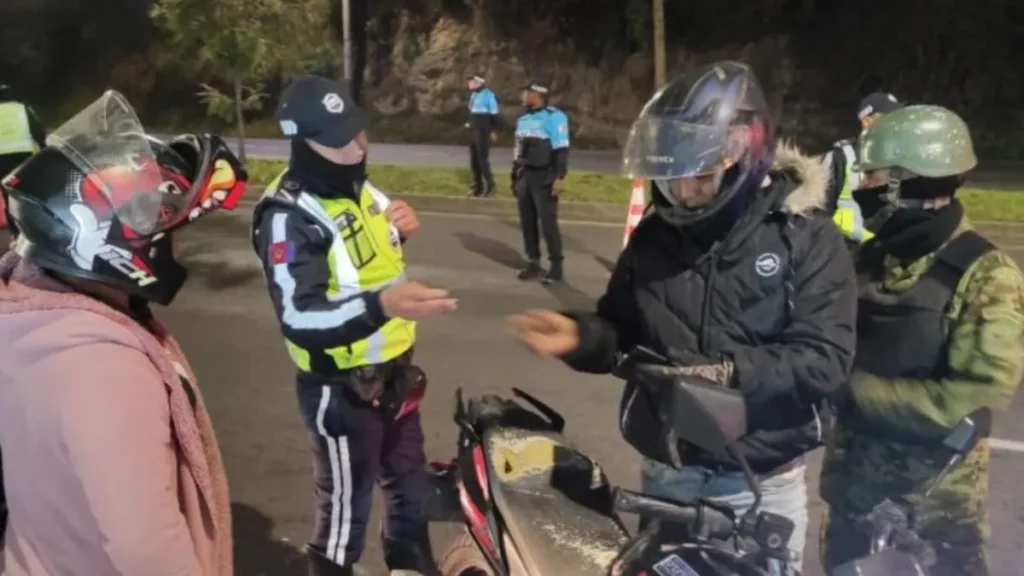 operativos nocturnos en Quito permitieron captura