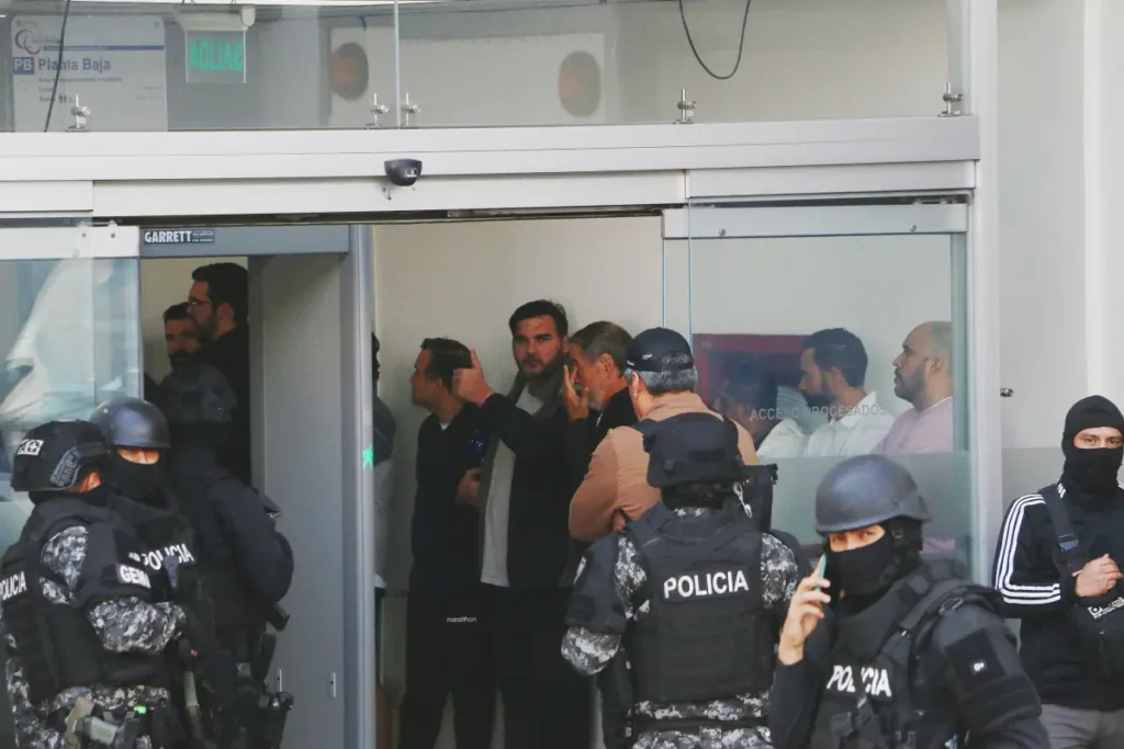 Caso Goleada Aquiles Álvarez y sus hermanos tras su detención en febrero de 2026 por la Policía Nacional