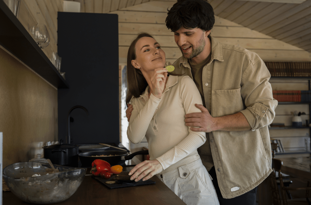 cena romántica y nutritiva