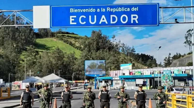 Ecuador y Colombia