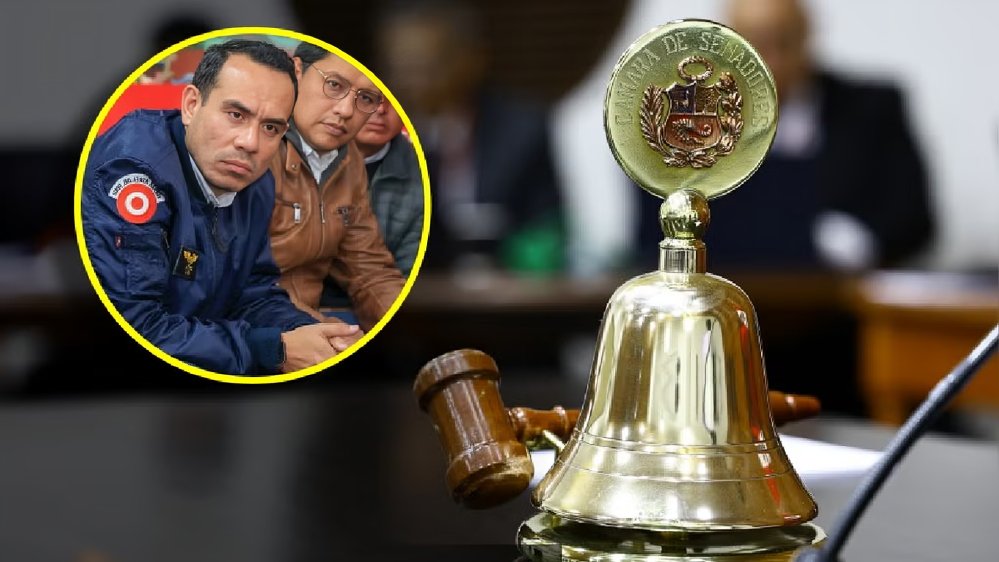 Pleno extraordinario del Congreso de Perú en la sesión donde el Congreso censuró a José Jerí